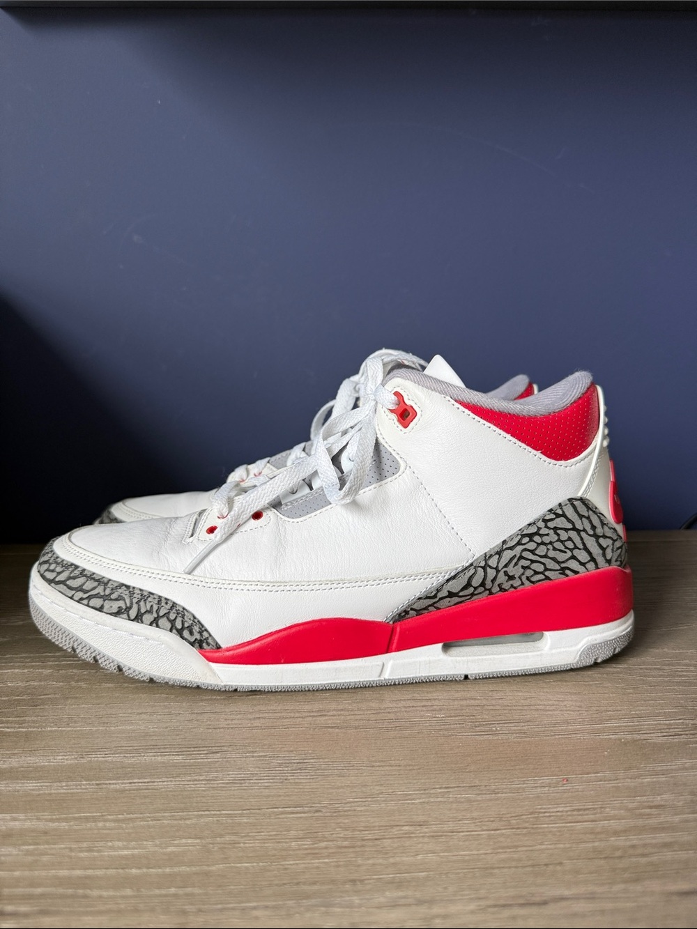 Jordan 3 Retro Fire red (2022) men’s size 12